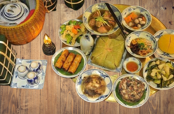 Các món ăn truyền thống đặc trưng trong ngày tết Việt Nam