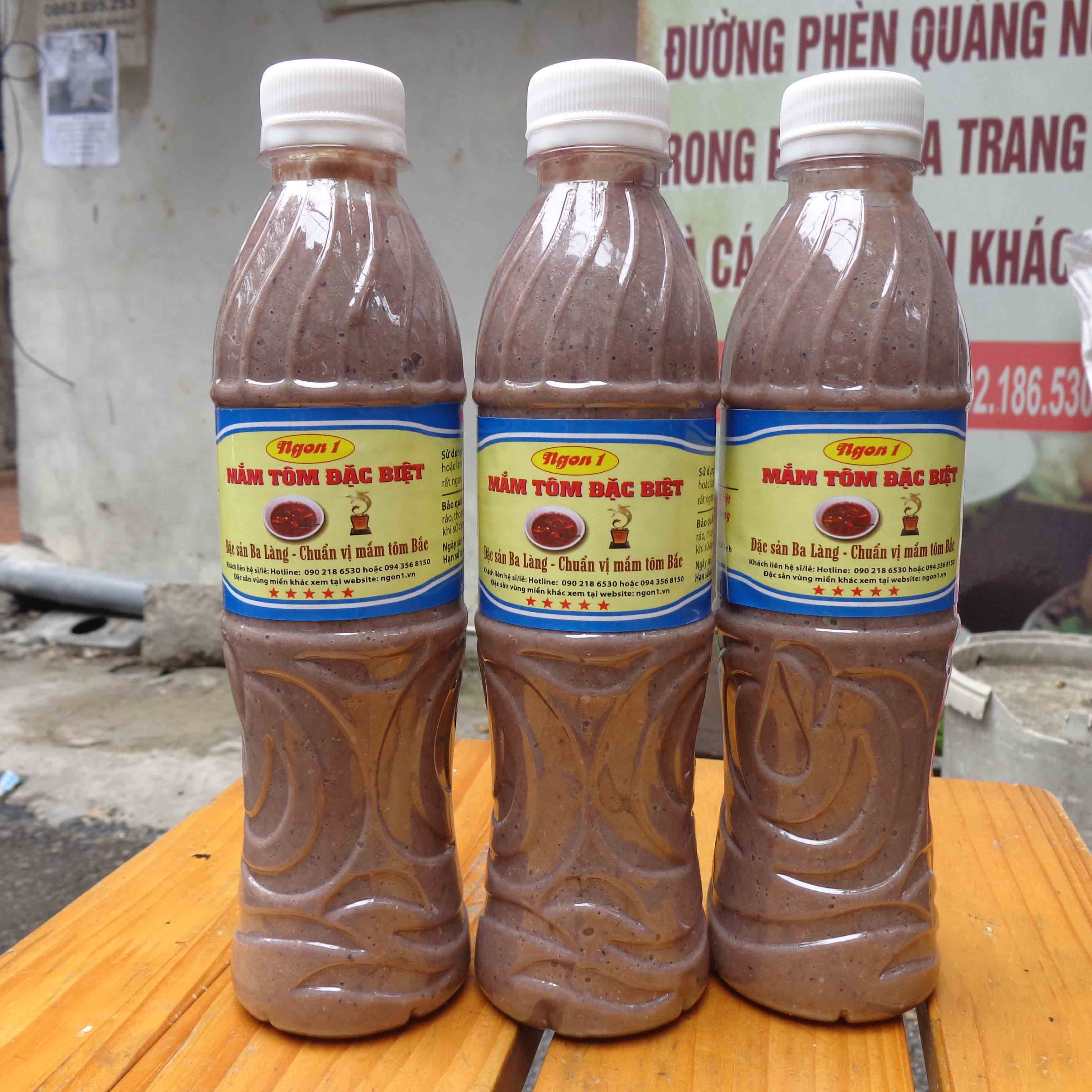 Mắm tôm đặc sản Thanh Hóa (chai 500ml)