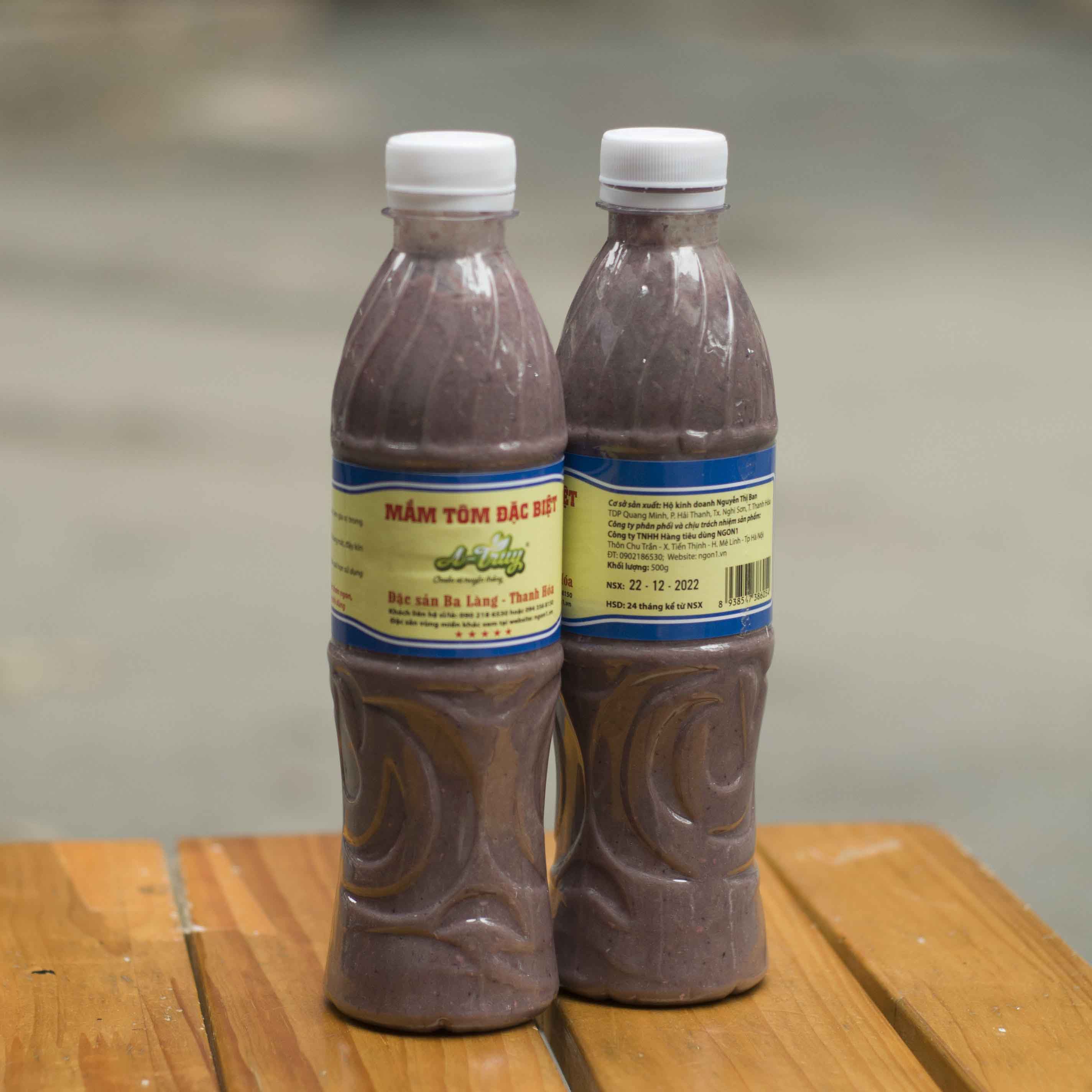 Mắm tôm đặc sản Thanh Hóa (chai 500ml) A-Truy