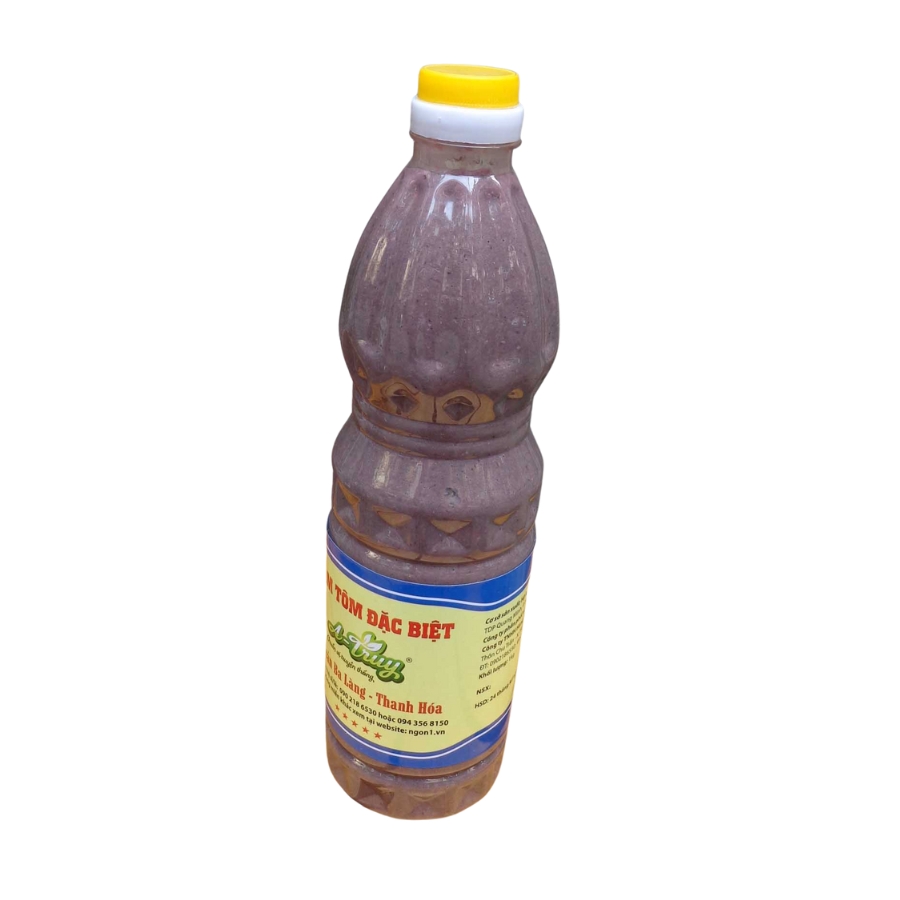 Mắm tôm đặc biệt đặc sản Ba làng - Thanh Hóa (chai 1kg) 1