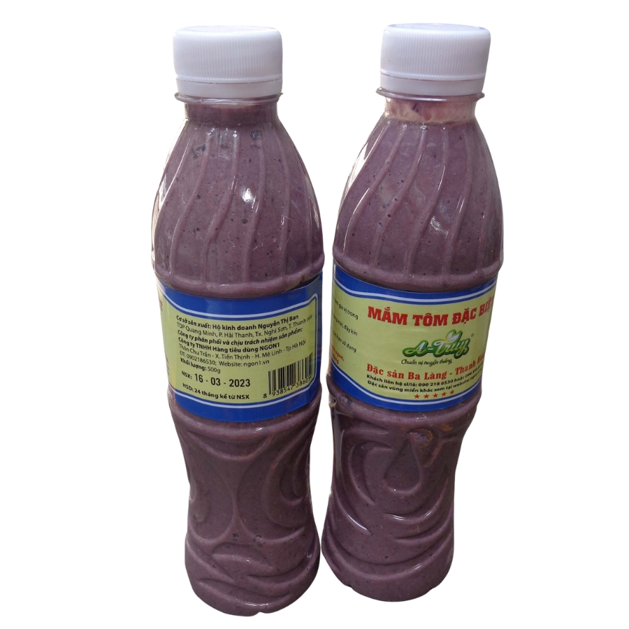 Mắm tôm đặc sản Thanh Hóa (chai 500ml) A-Truy