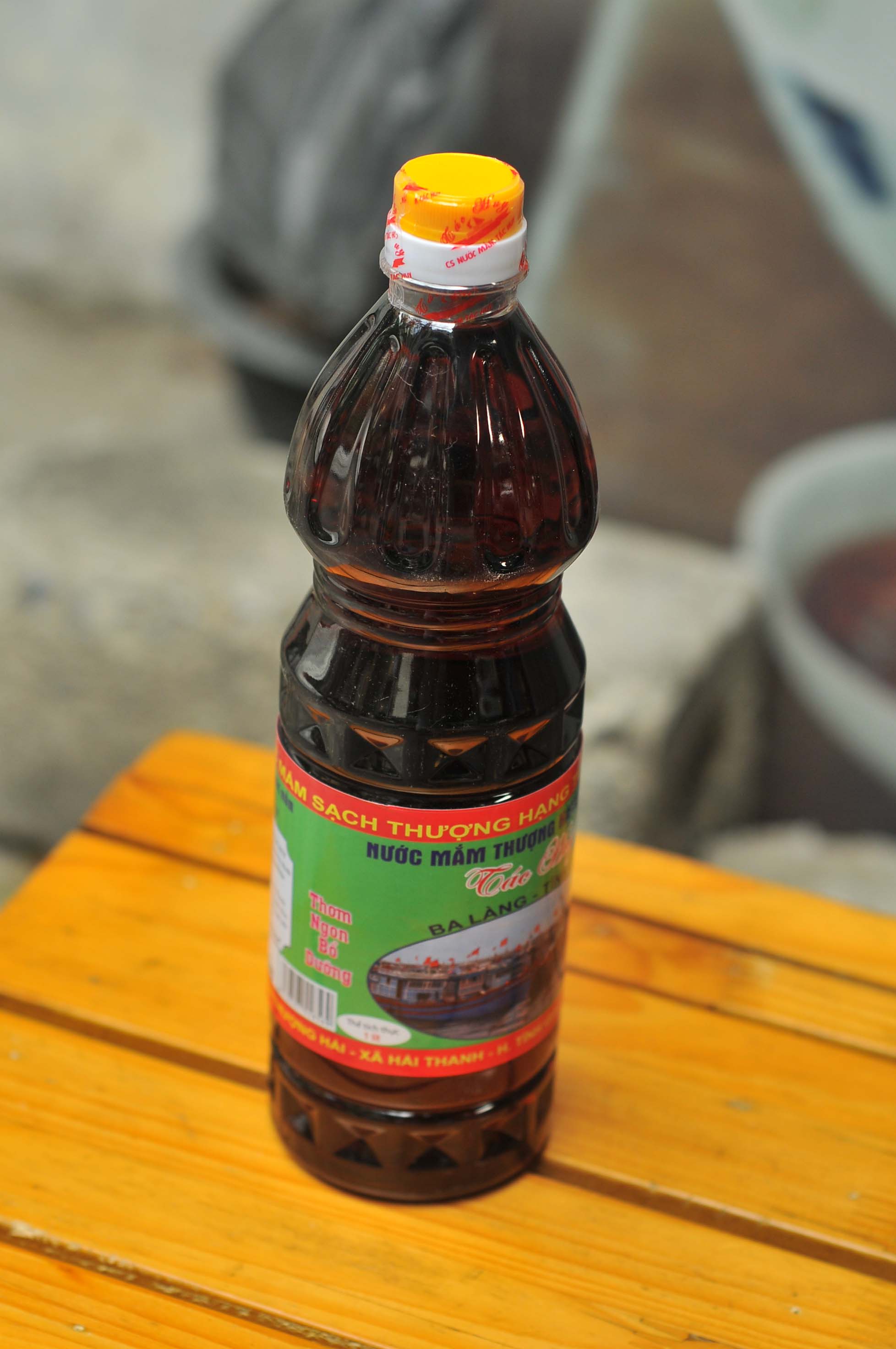 Nước mắm thượng hạng đặc sản Ba làng - Thanh Hóa (chai 1l)