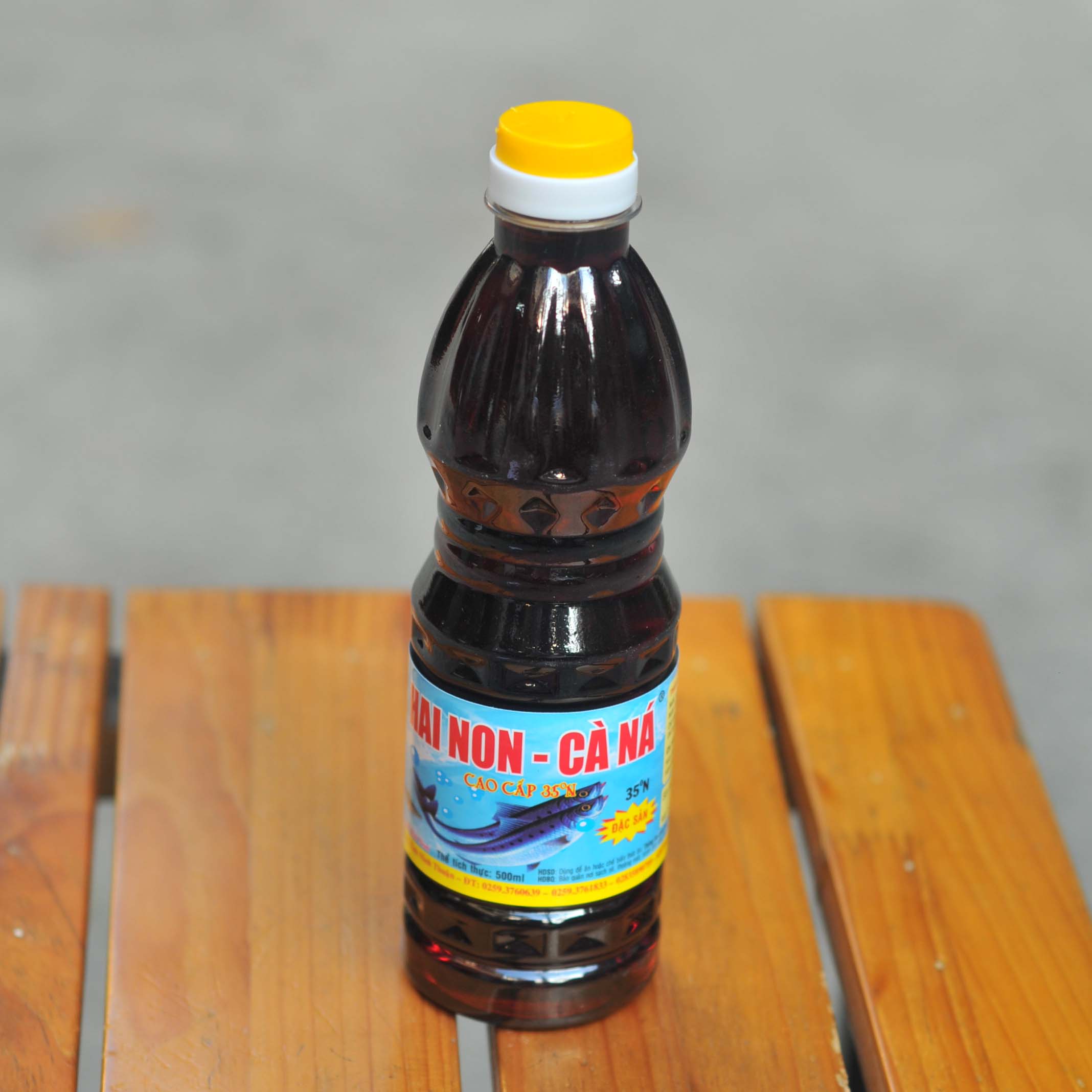 Nước mắm Hai Non Cà Ná đặc sản Ninh Thuận 35 đạm (chai 500ml)