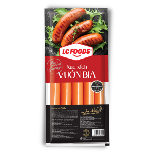 Xúc xích vườn bia (LCFoods) gói 500g