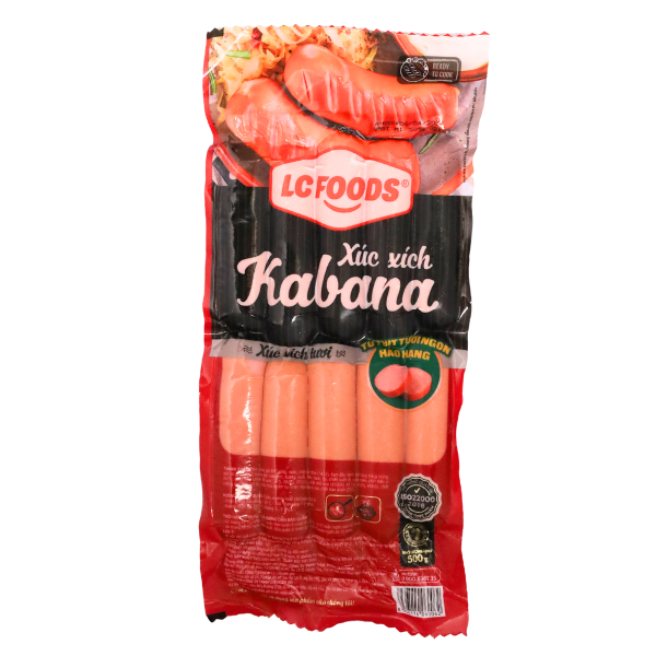 Xúc xich Kabana (LC Foods) gói 500g